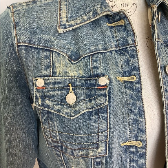 💥 Cropped Denim Jacket 💥 - Picture 6 of 11